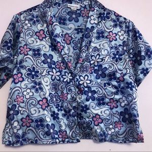 floral button up